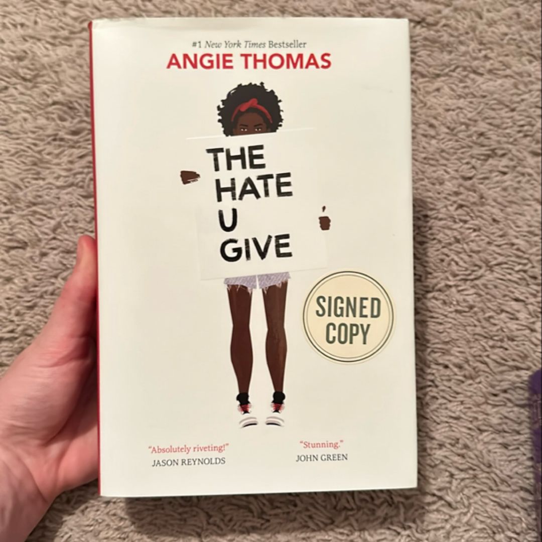 The Hate U Give (signed By Angie Thomas!)