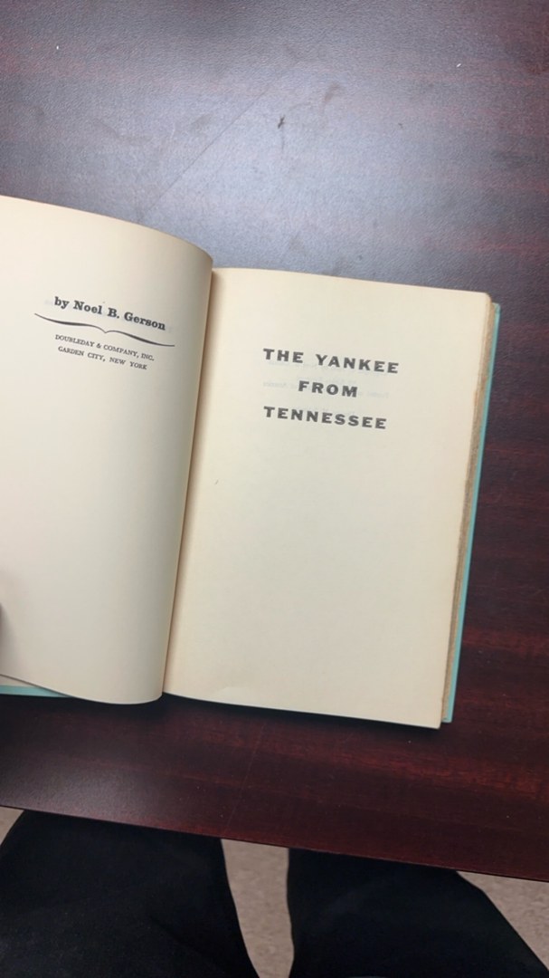 The Yankee from Tennessee