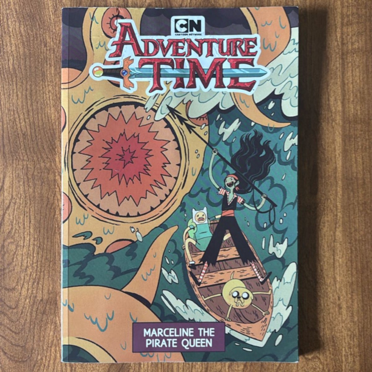Adventure Time seeing red 洋書 Adventure Time Original Graphic Novel: Marceline the Pirate Queen