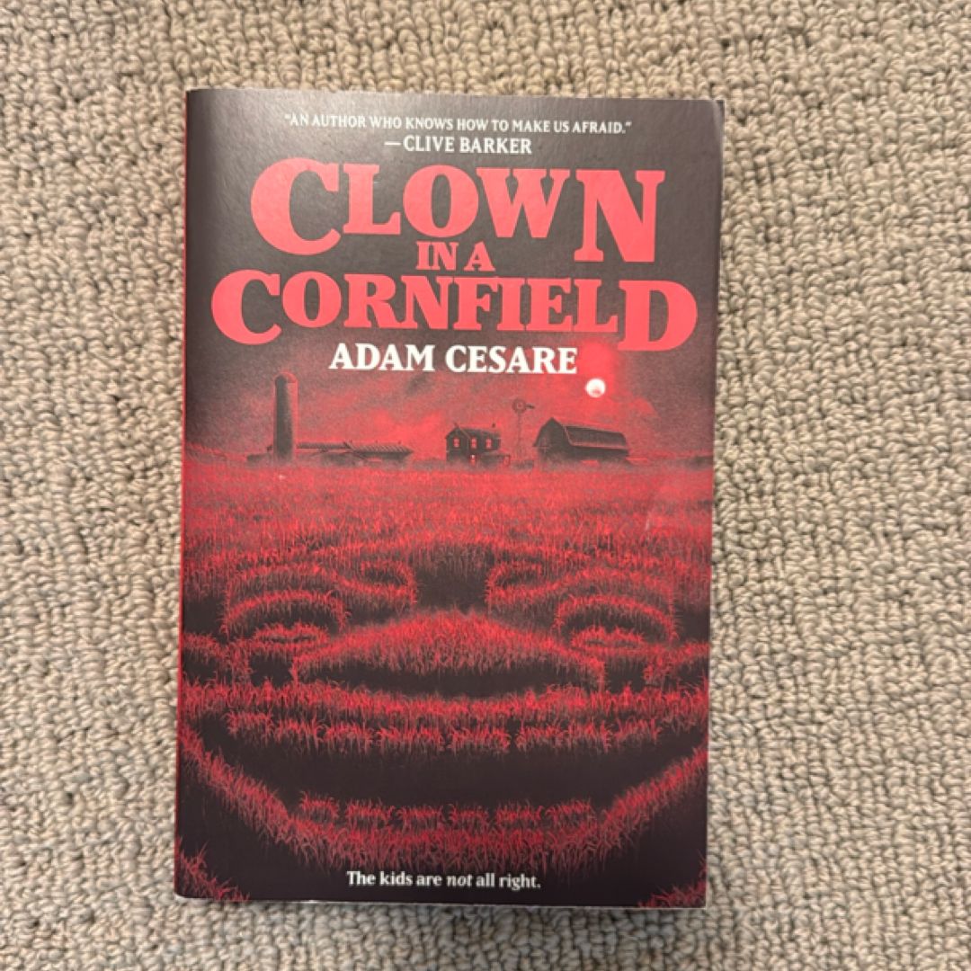 Clown in a Cornfield