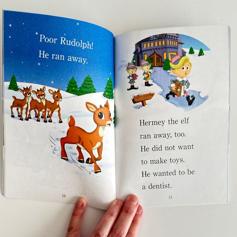 Rudolph The Red-Nosed Reindeer, Early Reader by Unknown, Paperback ...