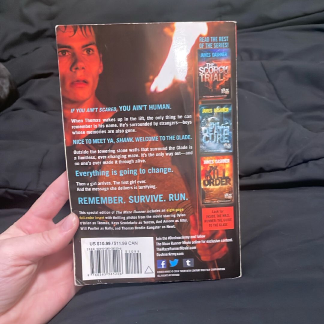 The Maze Runner Movie Tie-In Edition (Maze Runner, Book One)