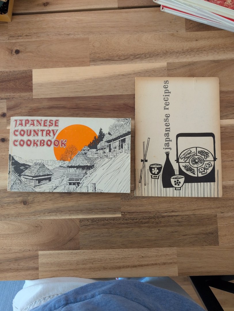 Lot of 2: Japanese Country Cookbook & Japanese Recipes