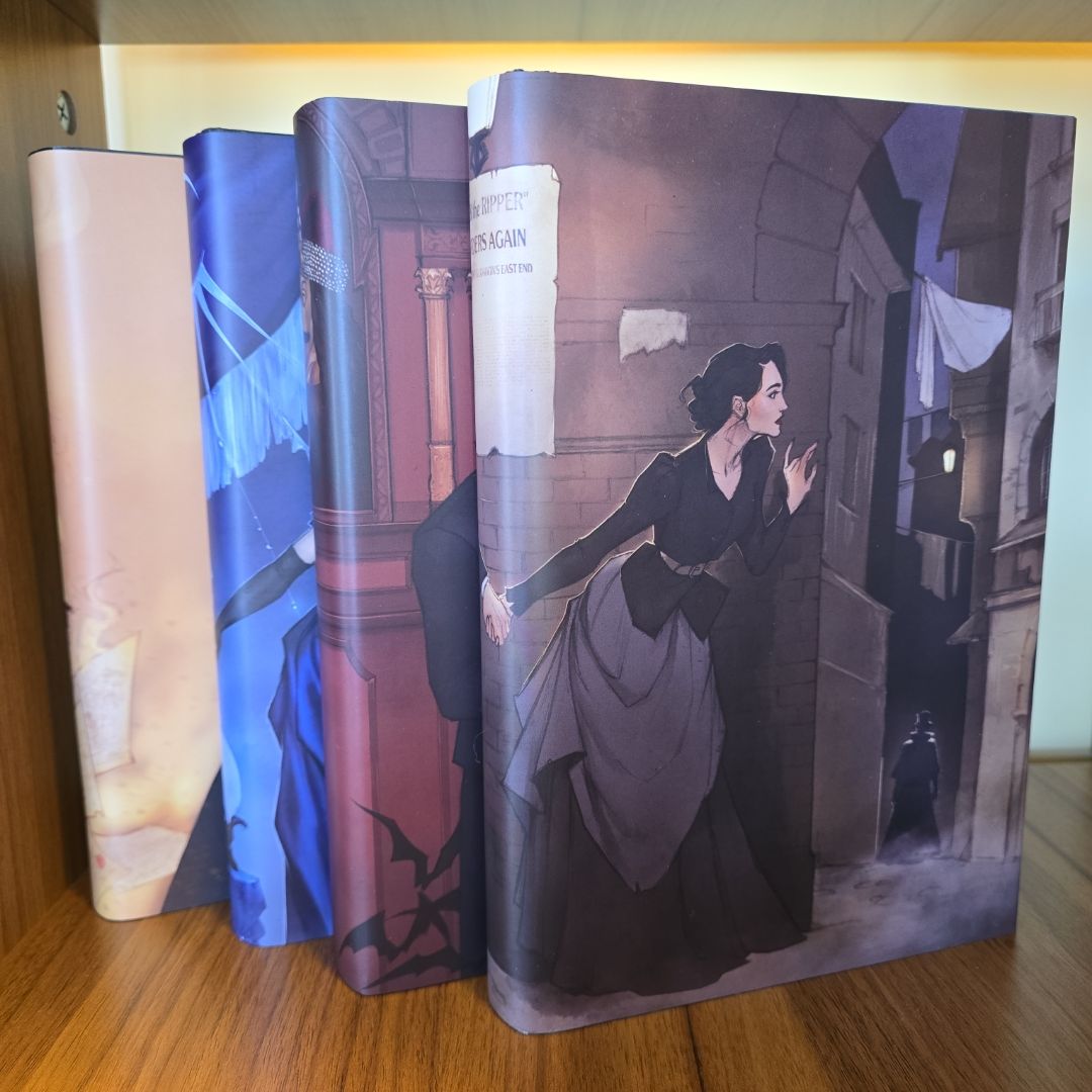 Stalking Jack the Ripper Series (Complete Set with Extras) Beacon Book Box exclusive