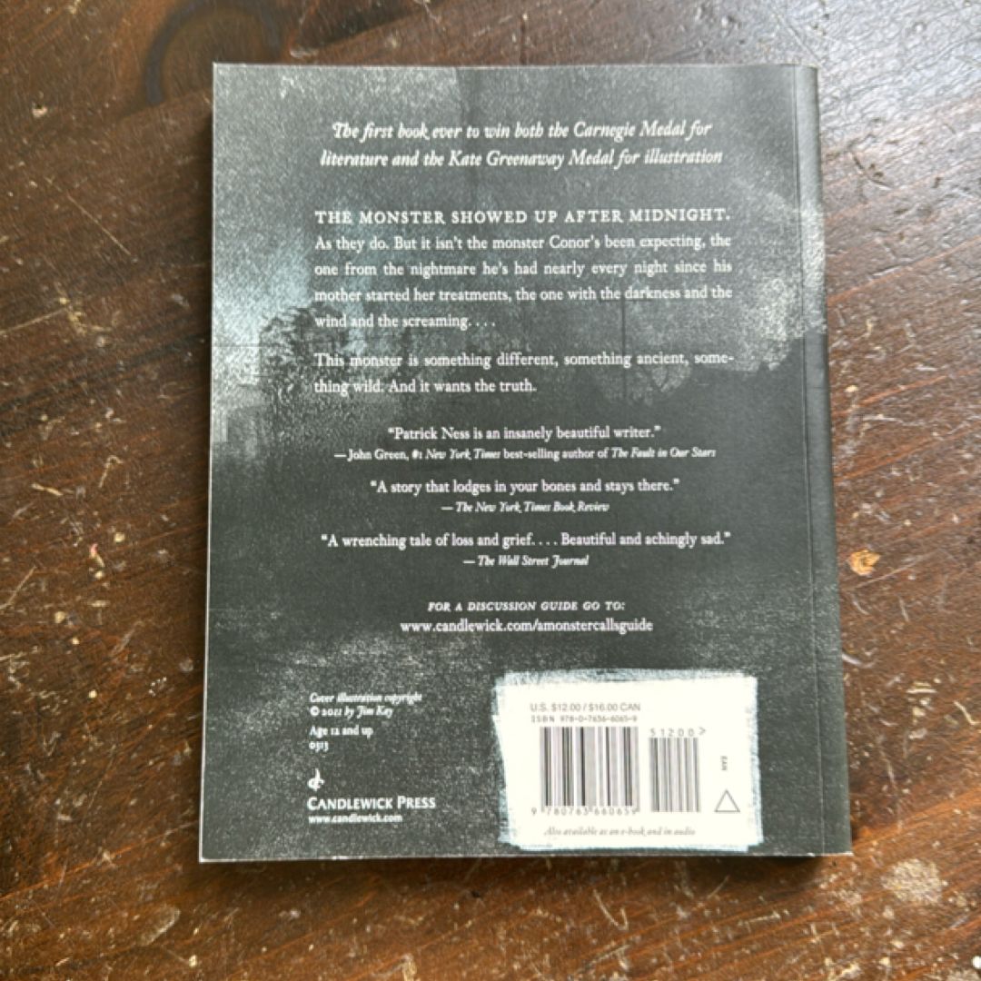 A Monster Calls by Patrick Ness, Paperback | Pangobooks