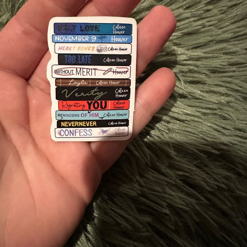 CoHo bookish sticker