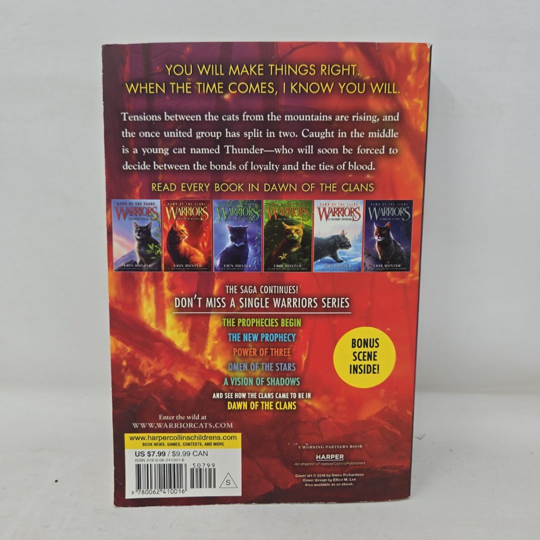 Warriors: Dawn of the Clans #2: Thunder Rising