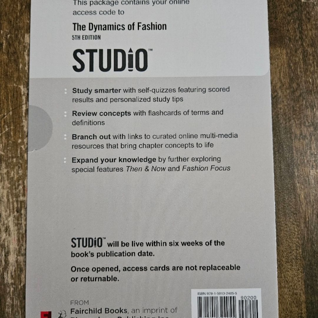 The Dynamics of Fashion - 5th Edition 
