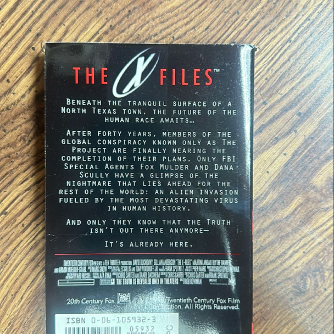 The X-Files Film Novel