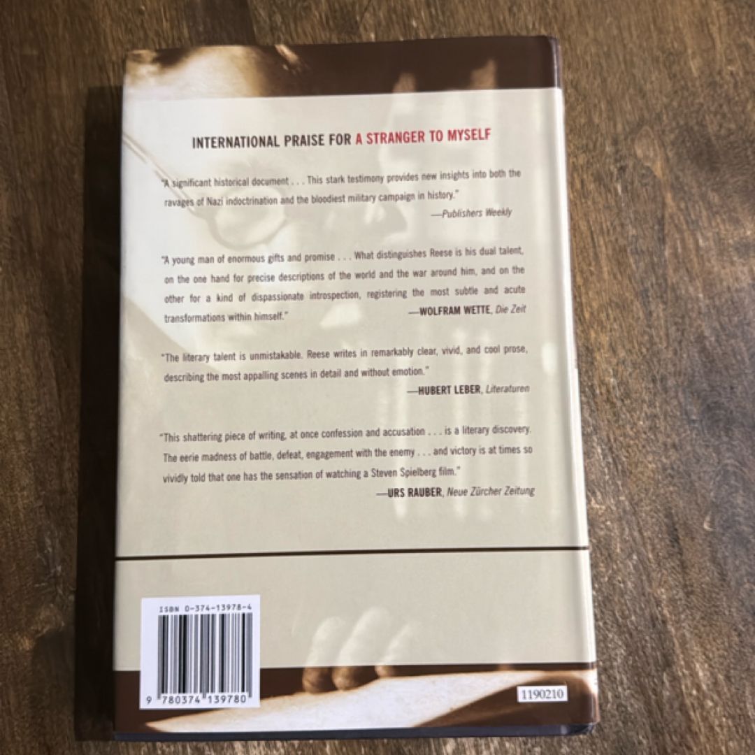 A Stranger to Myself