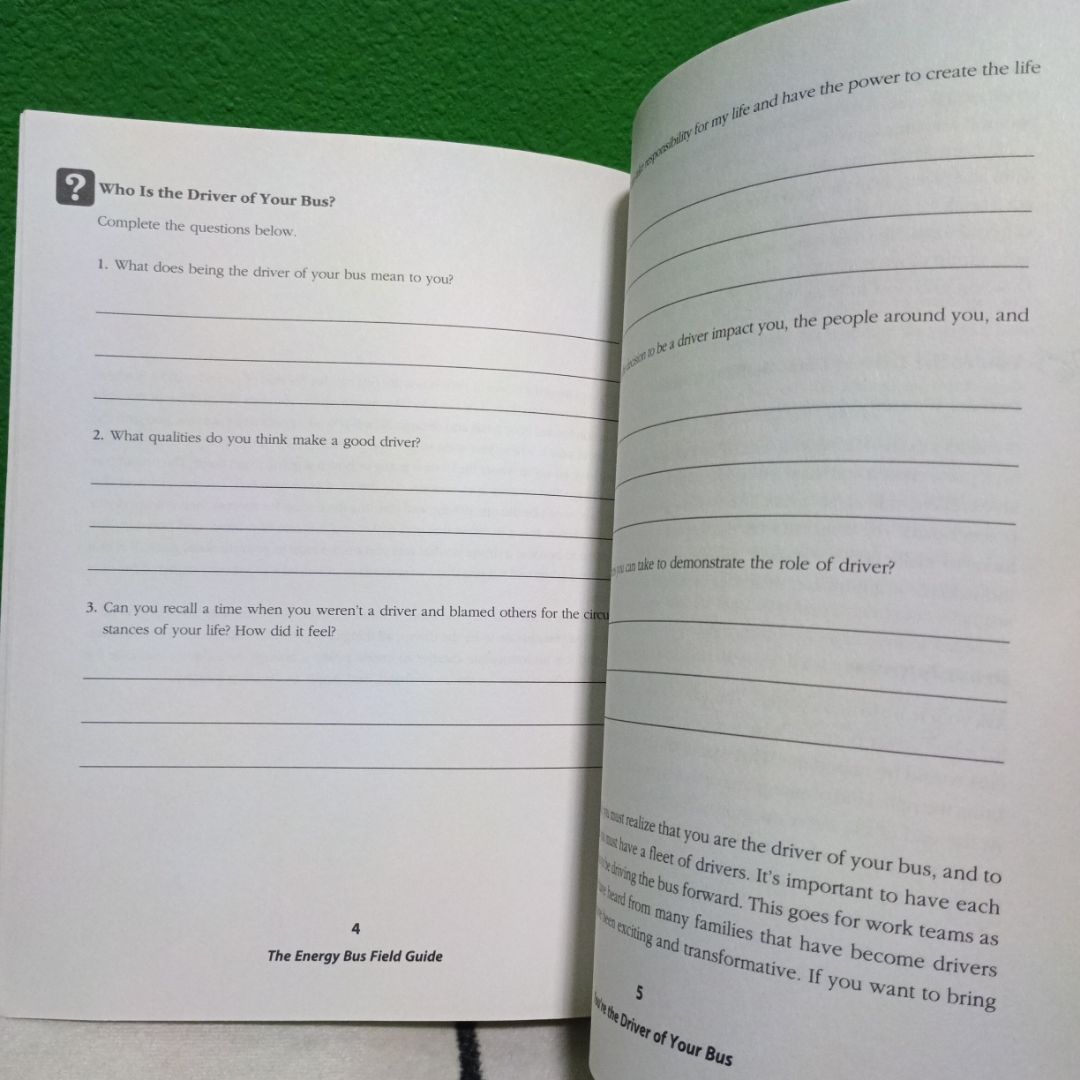 The Energy Bus Field Guide