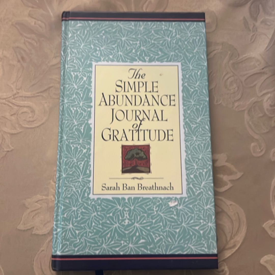 Simple Abundance Journal of Gratitude