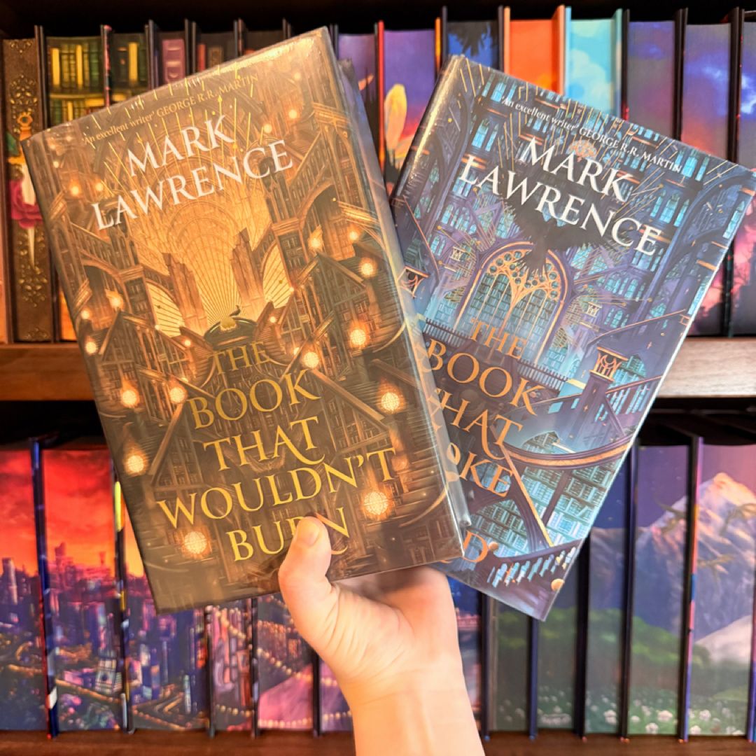 The Book That Wouldn't Burn and The Book That Broke the World Exclusive Editions