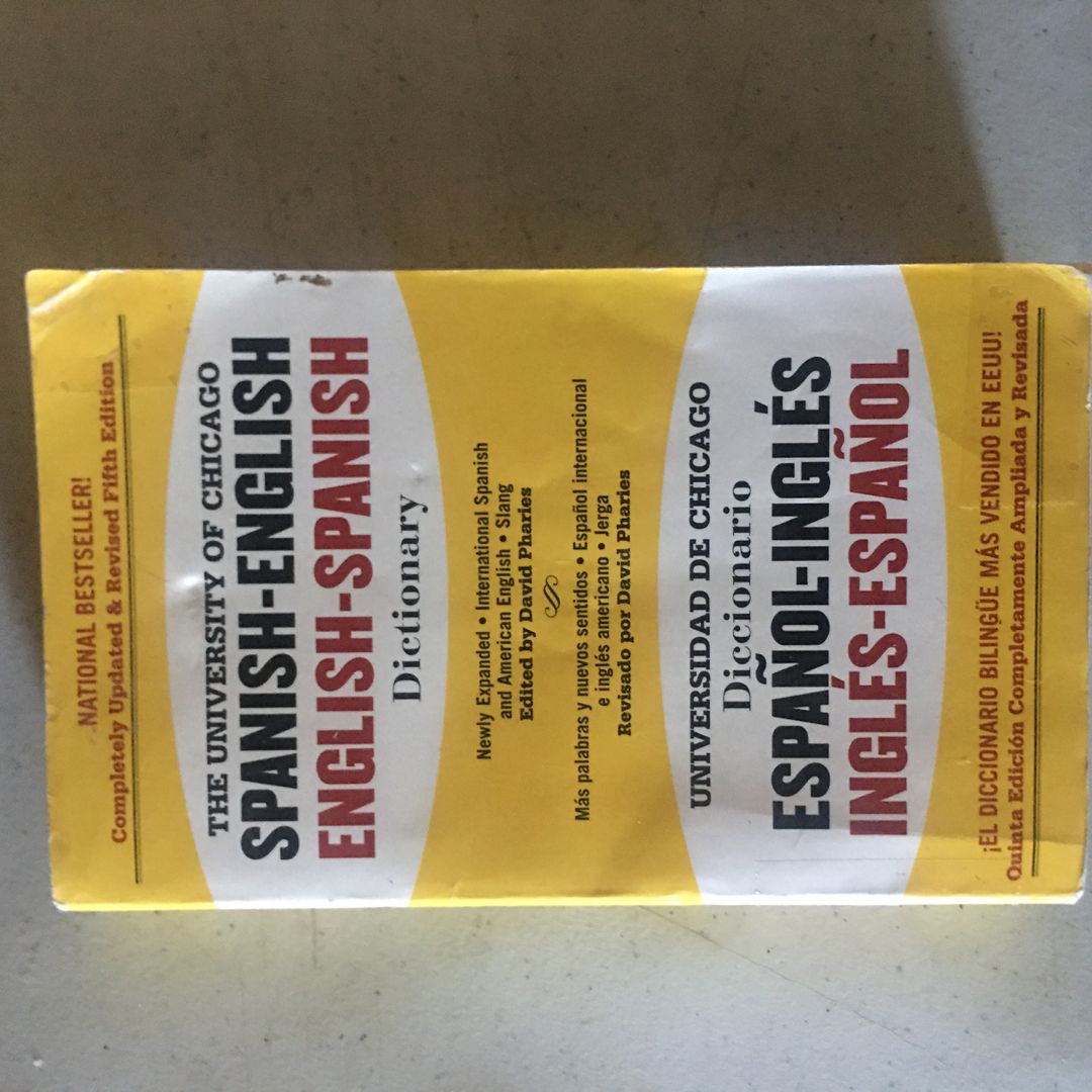 Spanish English Dictionary 