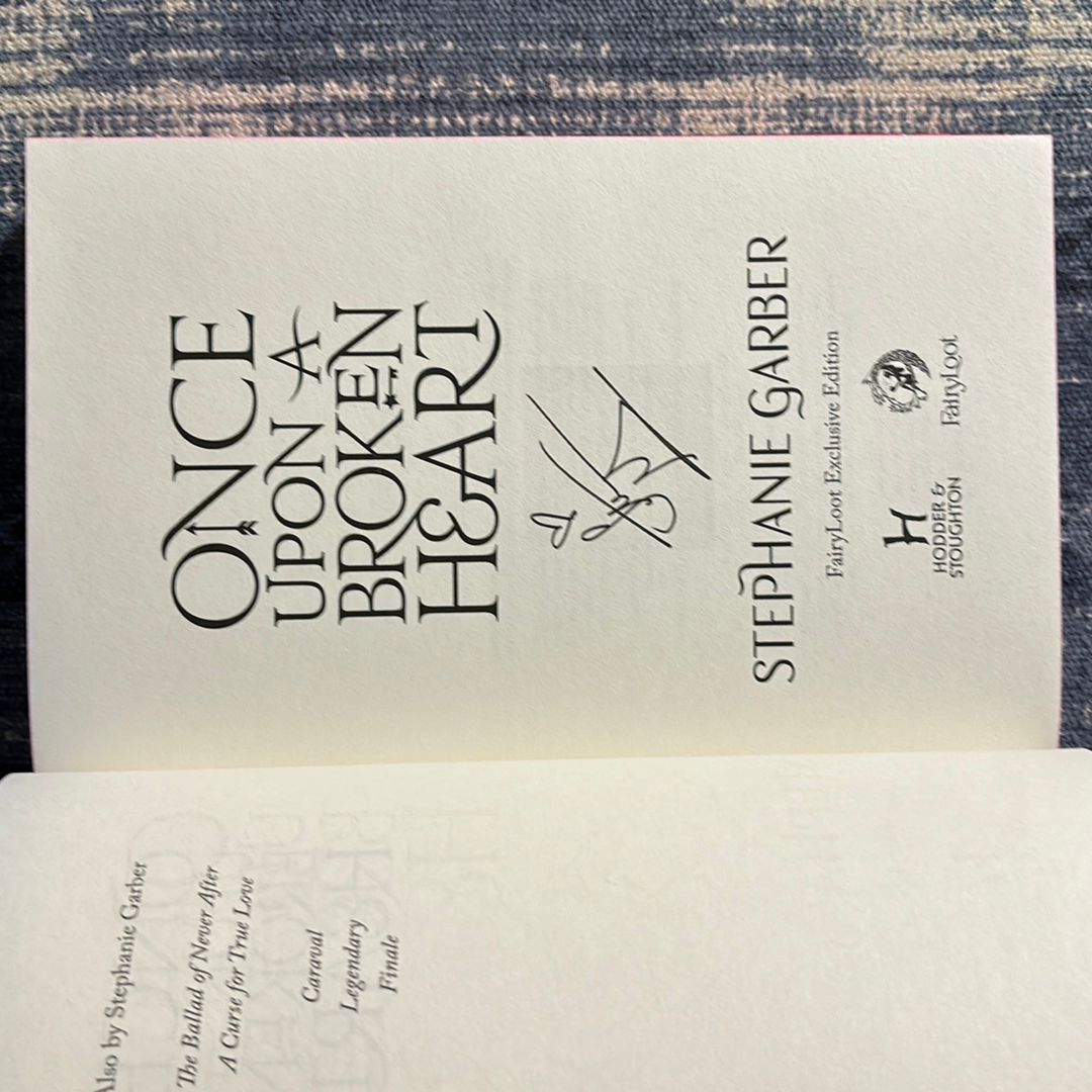 Once upon a Broken Heart - FairyLoot trilogy | PangoBooks