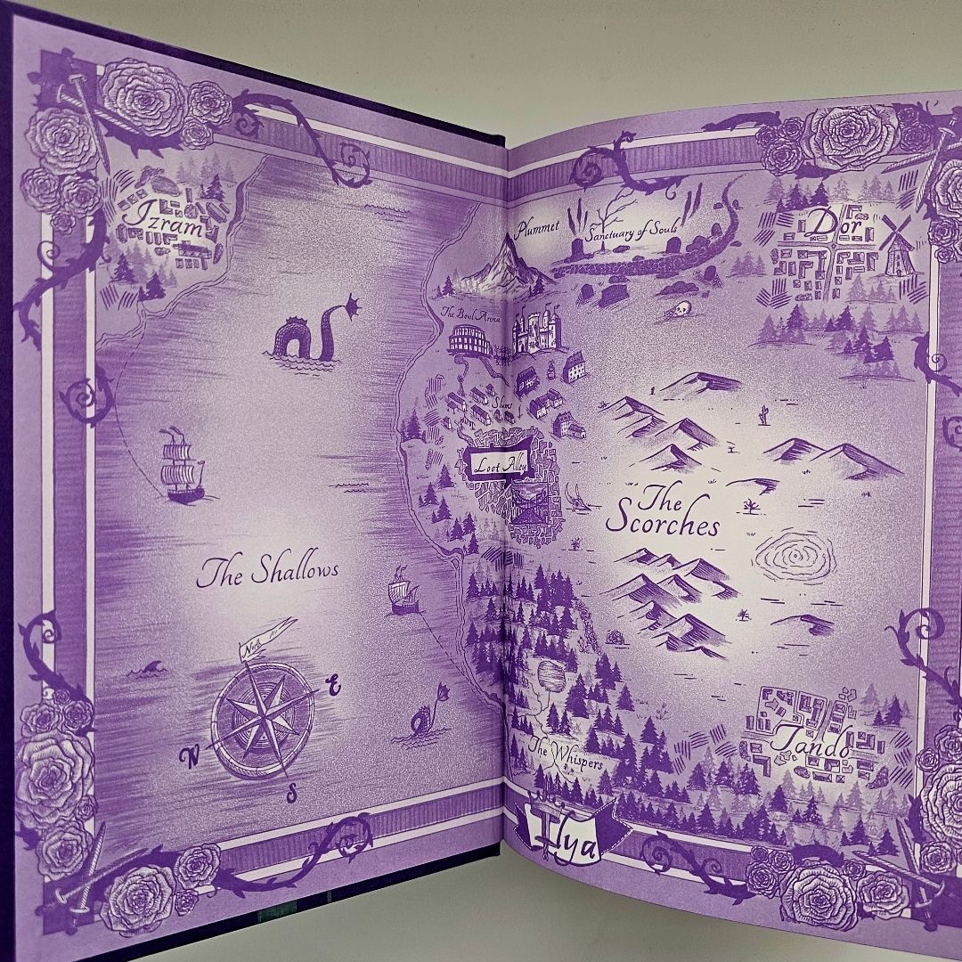 Powerless & Reckless Waterstones UK Exclusive Editions Sprayed