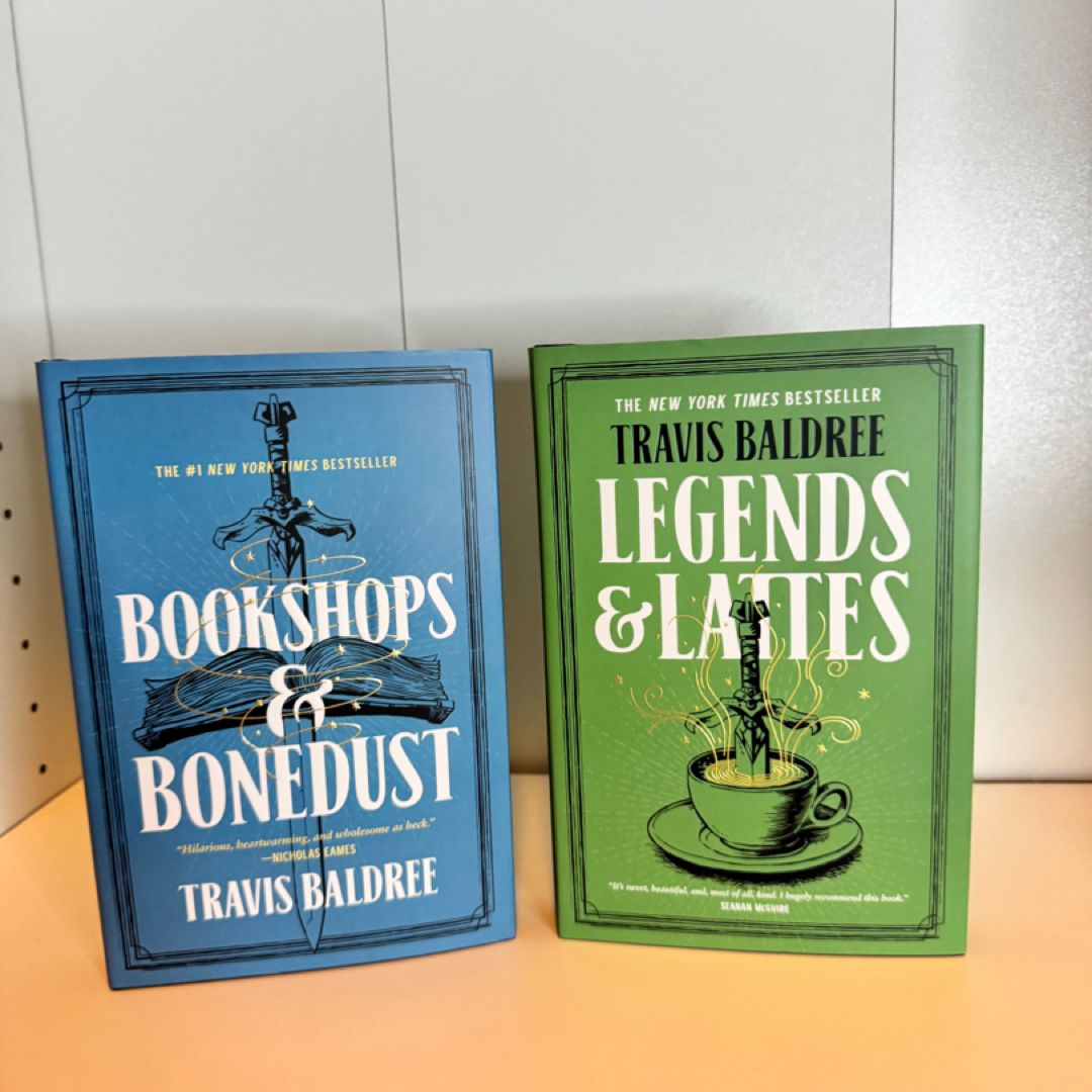 Legends & Lattes & Bookshops & Bonedust duo