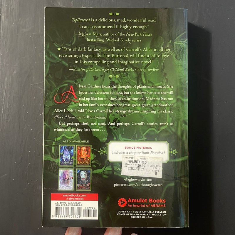 Splintered (Splintered Series #1)