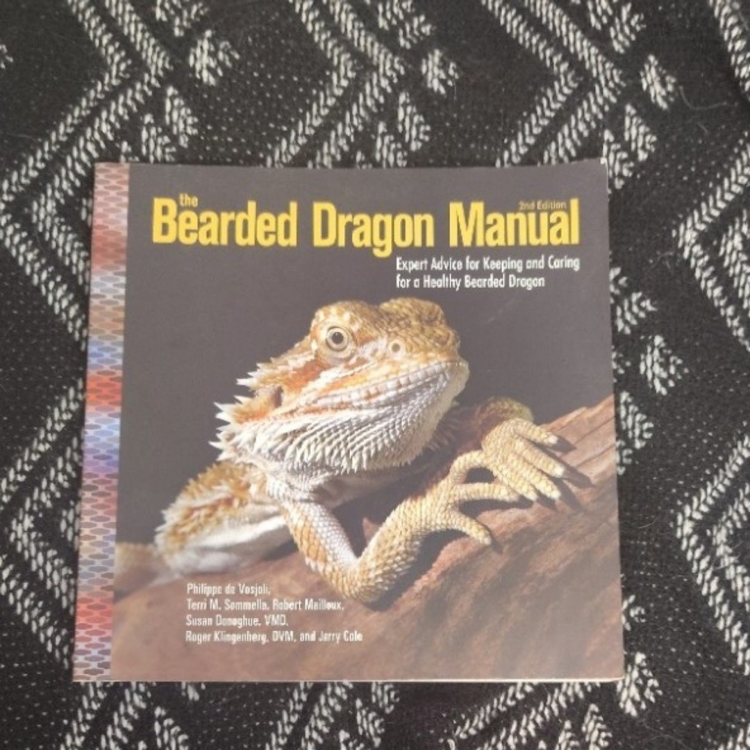 Bearded Dragon Manual 2nd Edition Expert Care Guide Pet Reptile Book 2017