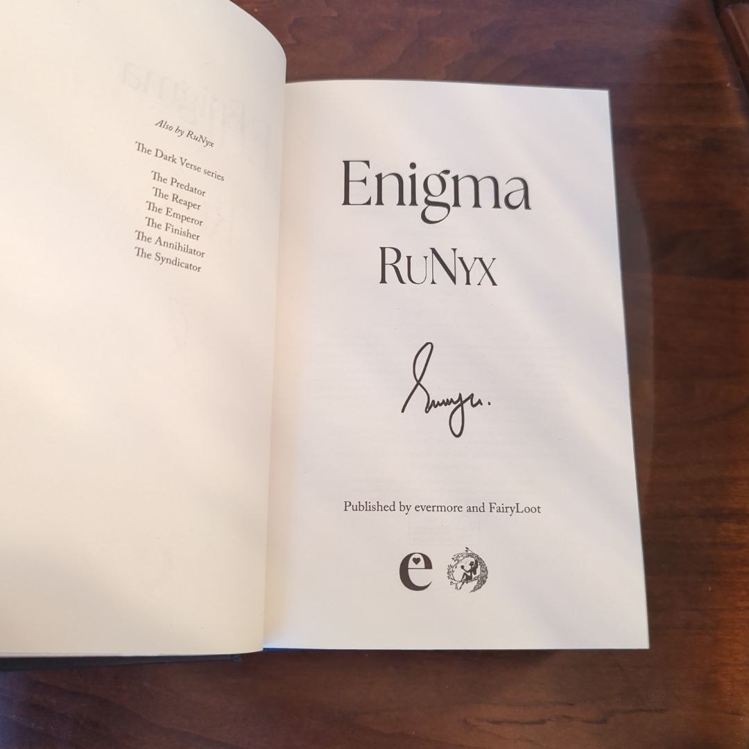 **SIGNED FAIRYLOOT SPECIAL EDITION** Enigma