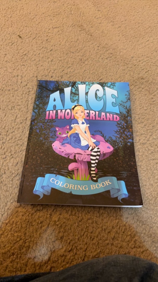 Alice in Wonderland Coloring Book