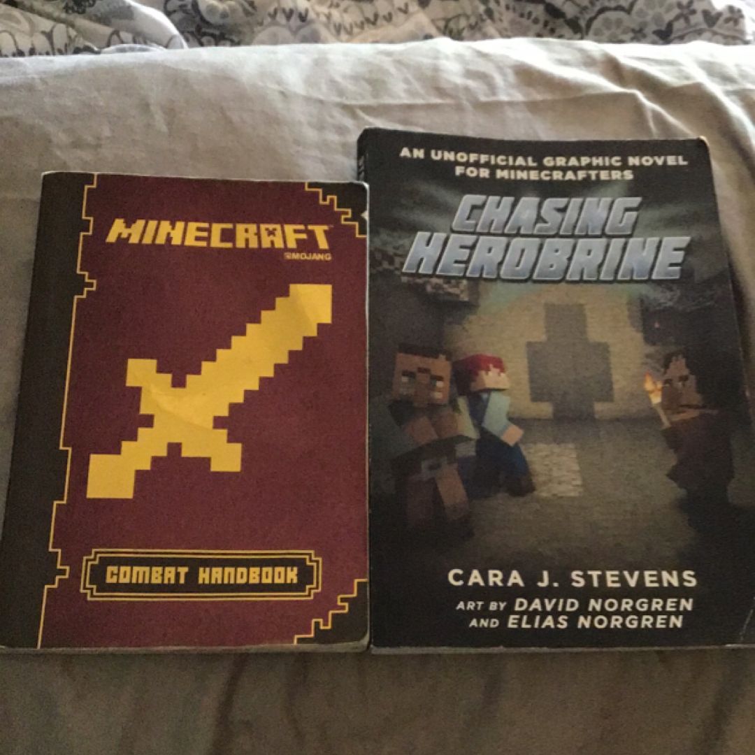 Minecraft Combat Handbook and Chasing Herobrine 