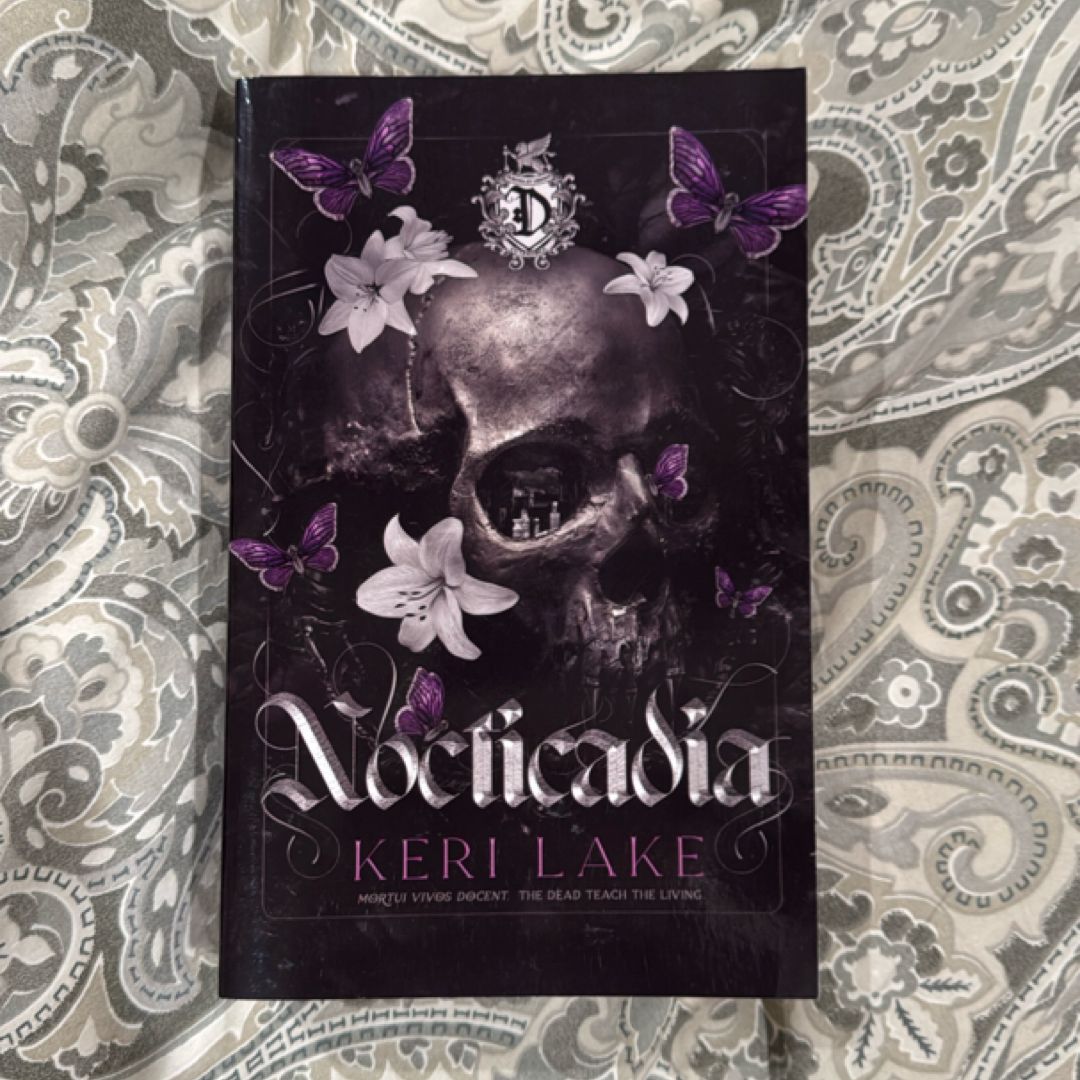 Nocticadia: a Dark Academia Gothic Romance OOP indie cover