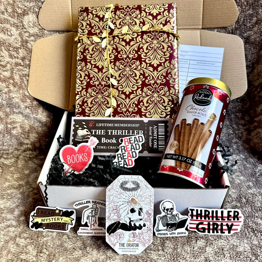 Thriller *themed* Blind Date with a Book Box