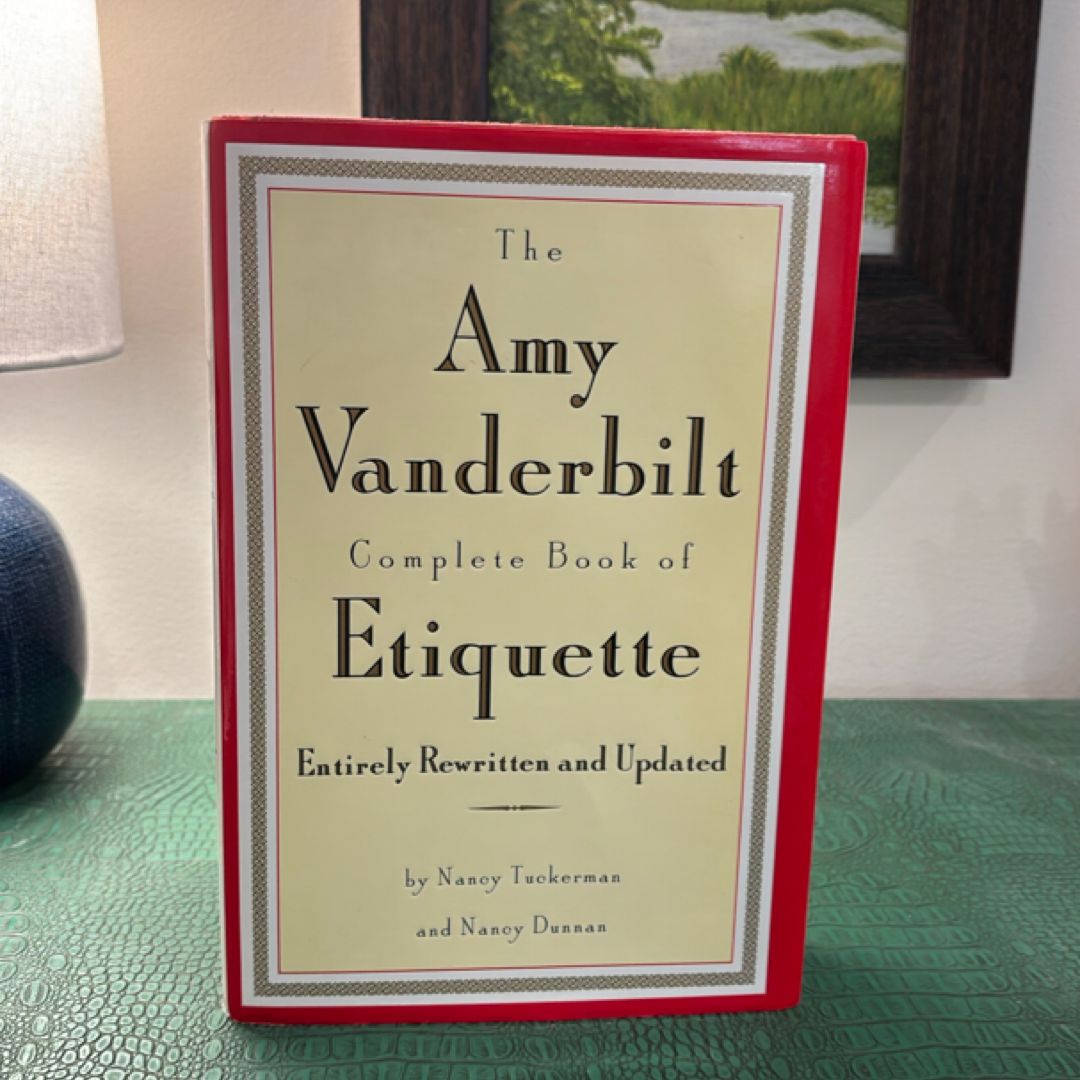The Amy Vanderbilt Complete Book of Etiquette