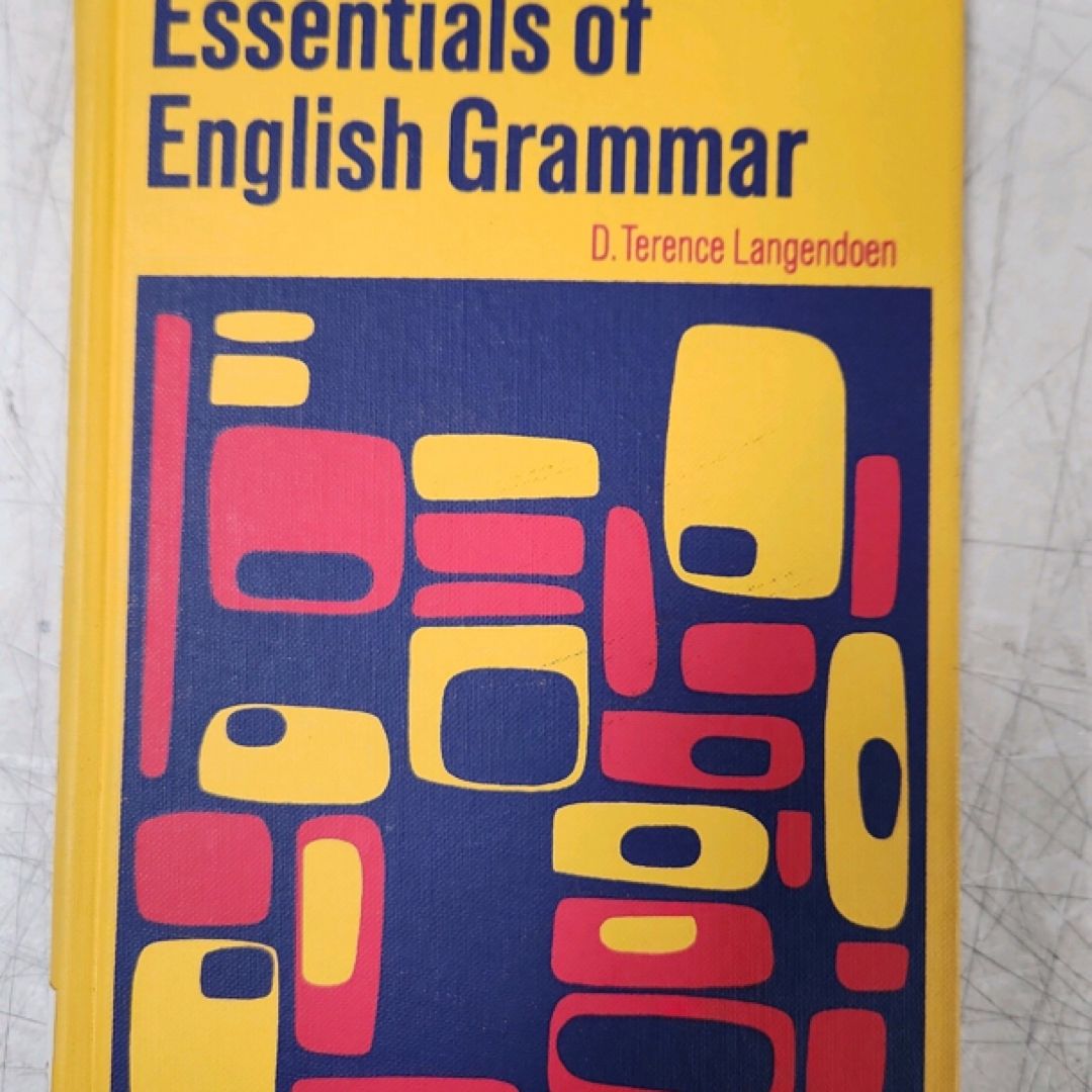 Essentials of English Grammar - BRWH-0030811503