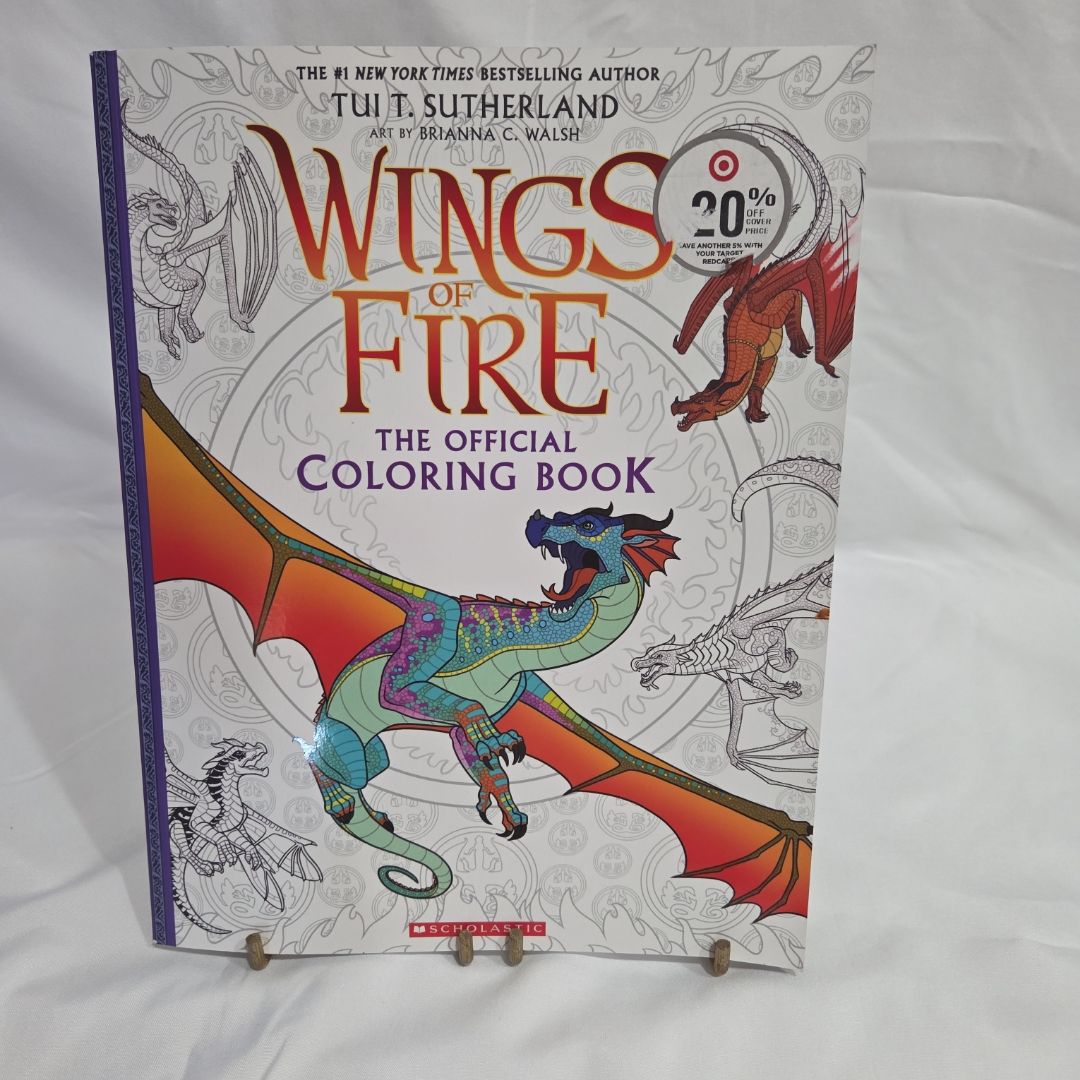 Official Wings of Fire Coloring Book