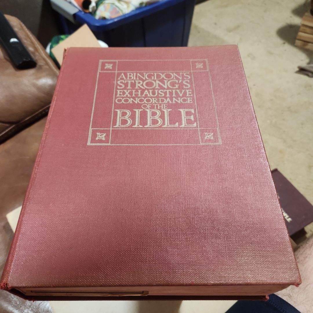 Abingdon's Strong's Exhaustive Concordance of the Bible 