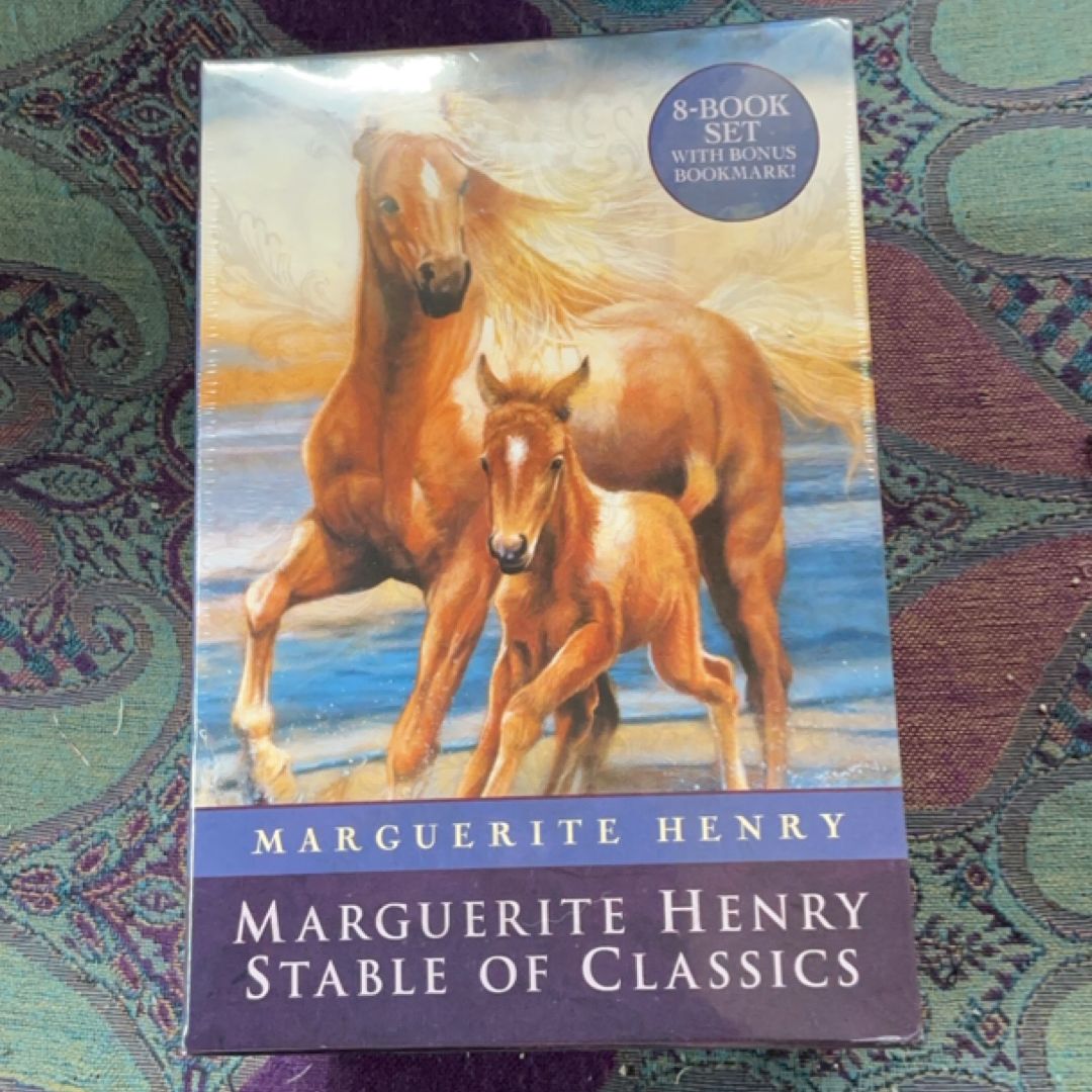 Marguerite Henry Stable of Classics (Boxed Set) Misty of Chincoteague; Sea Star; Stormy, Mistys Foal; Mistys Twilight; Justin Morgan Had a Horse; King of the Wind;