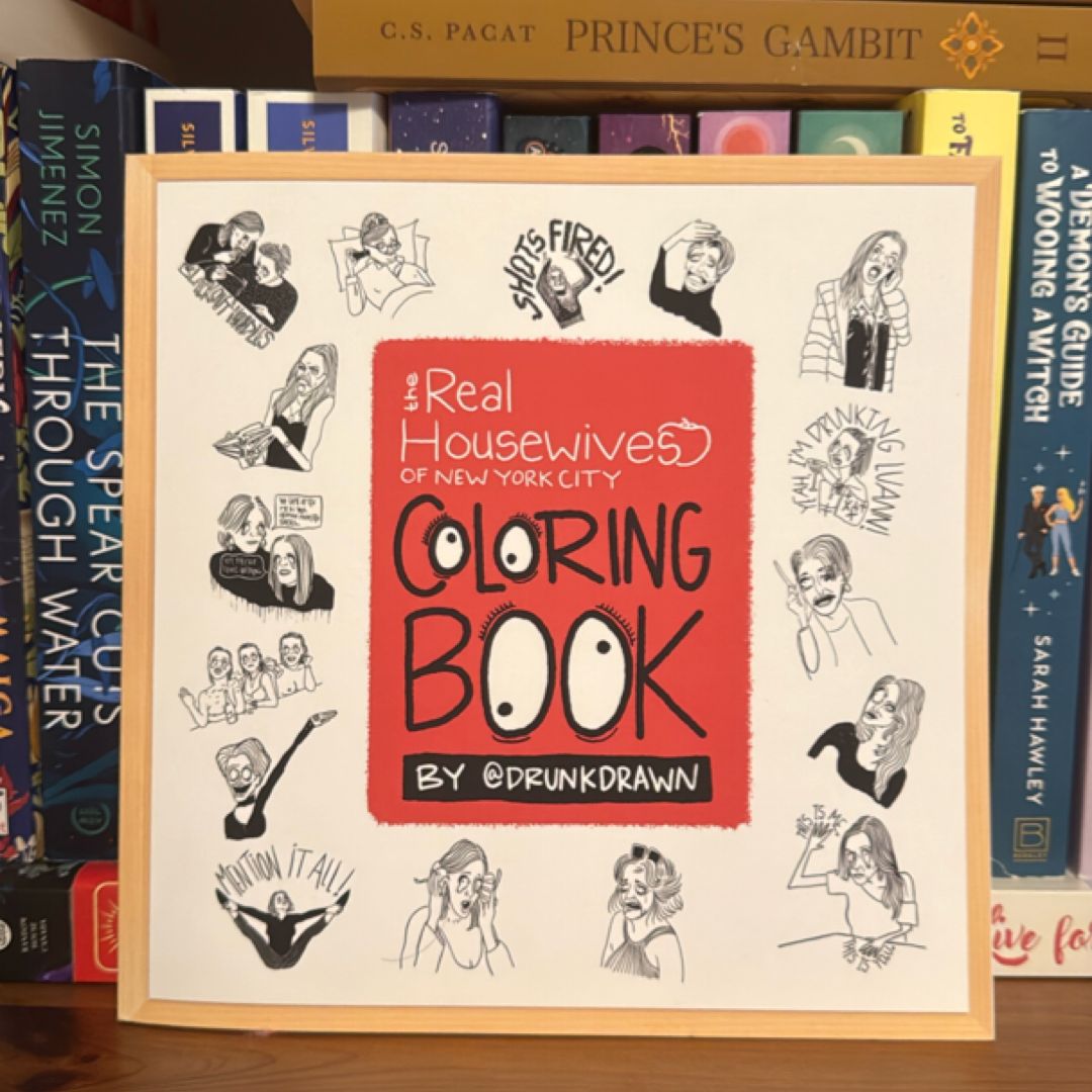 Coloring Book by Drunk Drawn