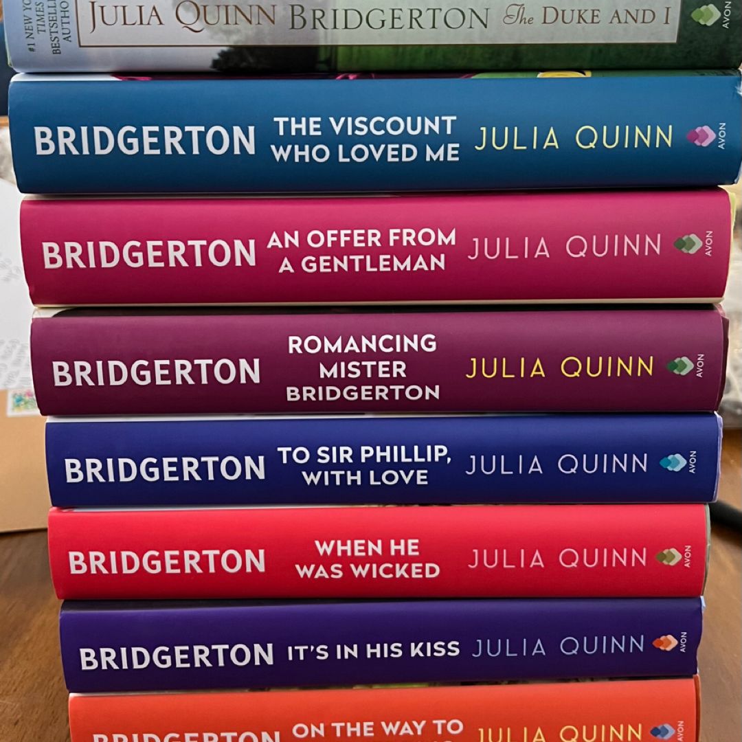 Bridgerton Series by Julia Quinn, Hardcover | Pangobooks