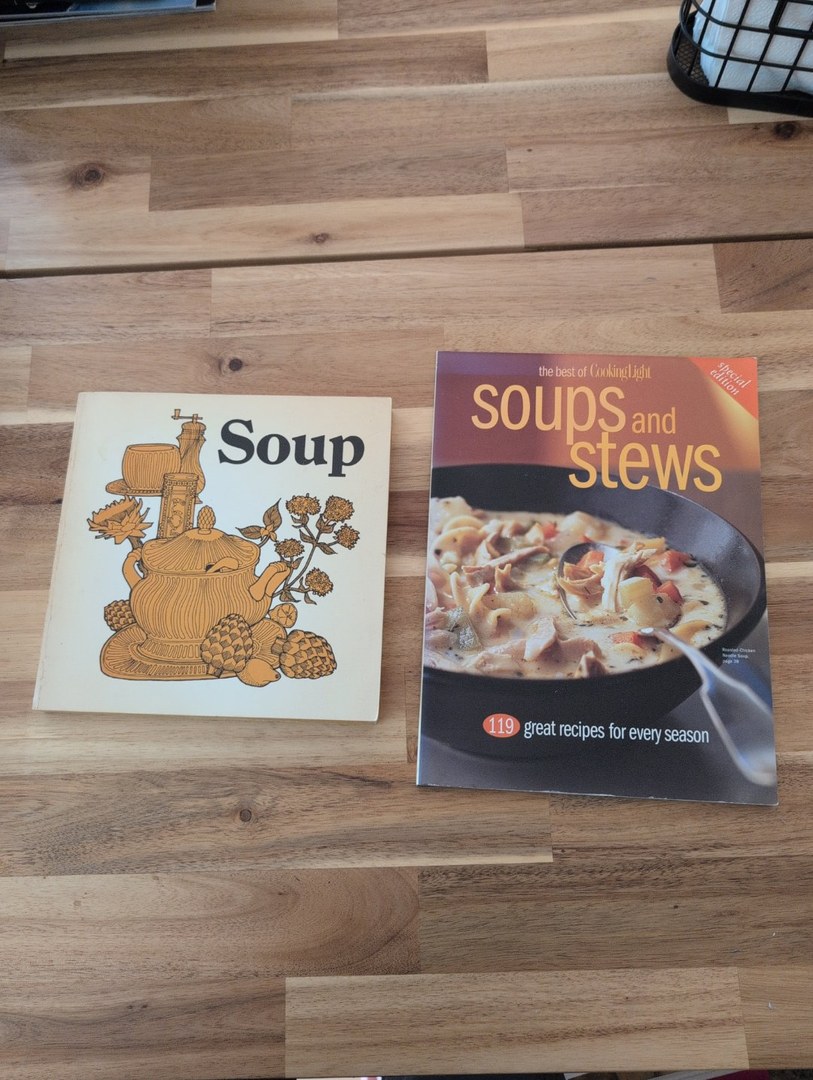 Lot of 2: Soups and Stews & Soup