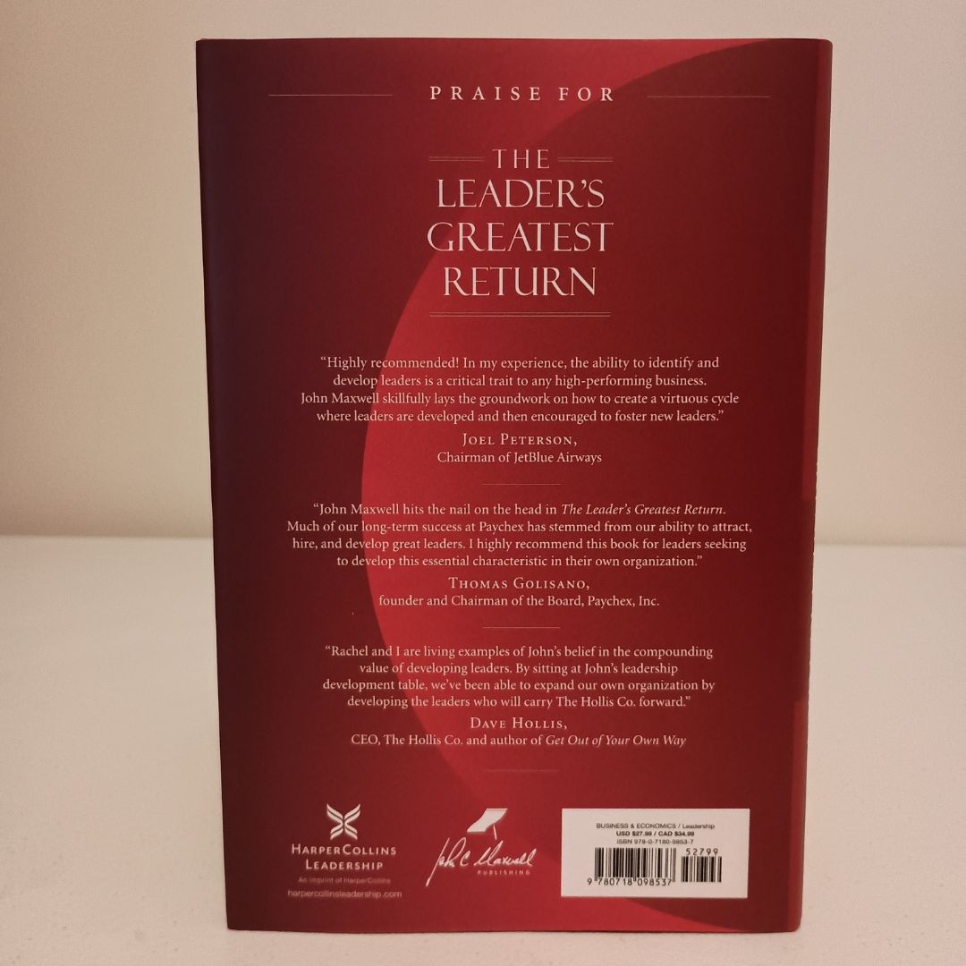 The Leader's Greatest Return