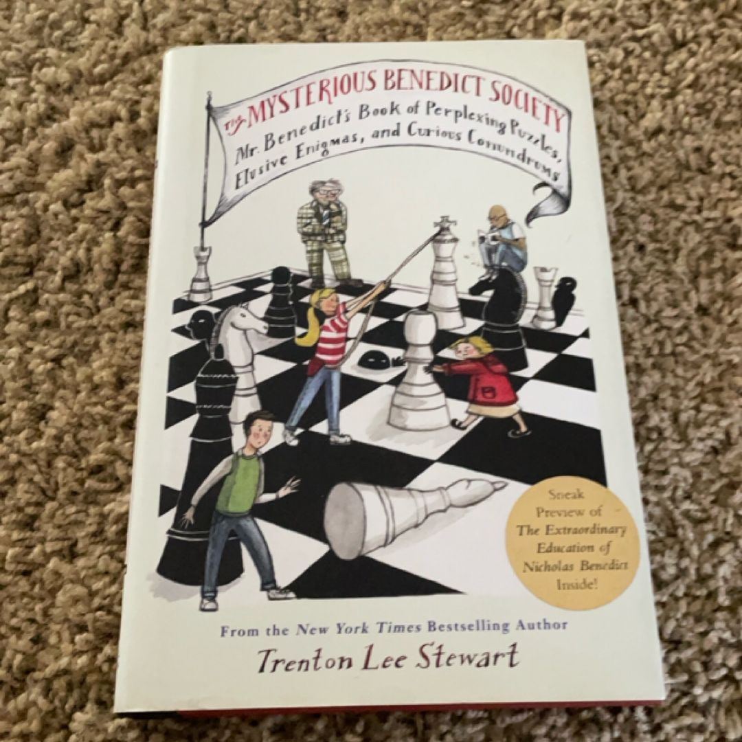 The Mysterious Benedict Society: Mr. Benedict's Book of Perplexing Puzzles, Elusive Enigmas, and Curious