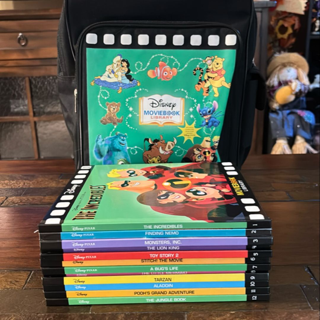 Disney MovieBook Library with Backpack by Disney , Hardcover | Pangobooks