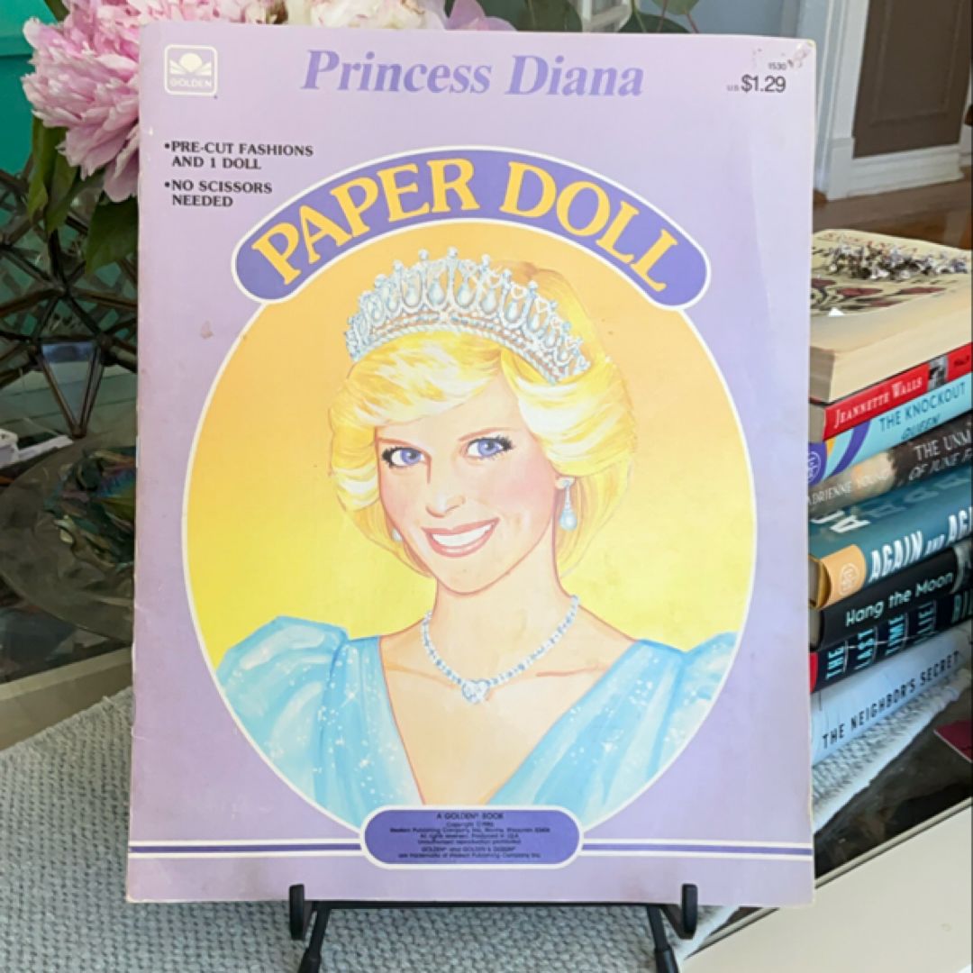 Princess Diana Paper Doll