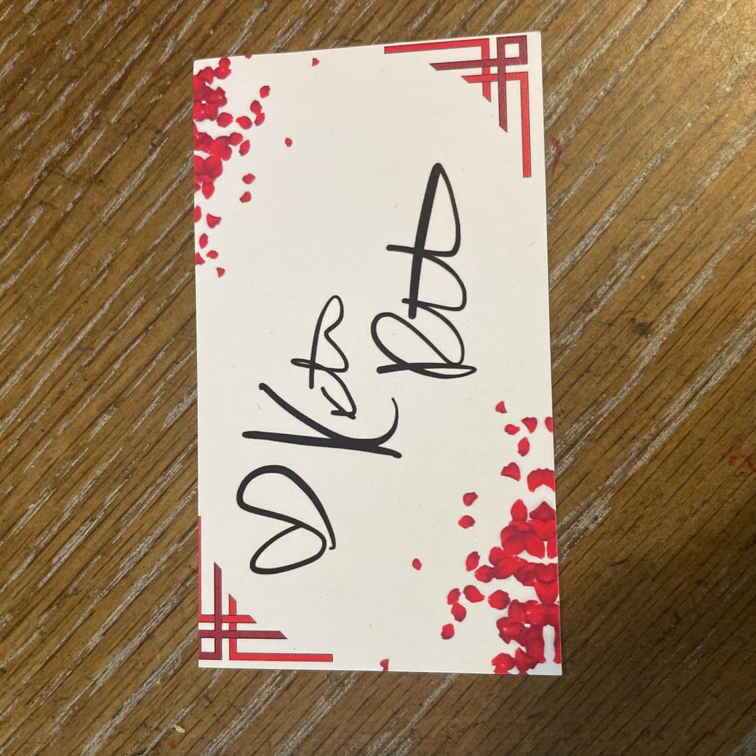 Katee Roberts Stamped Signature Bookplate