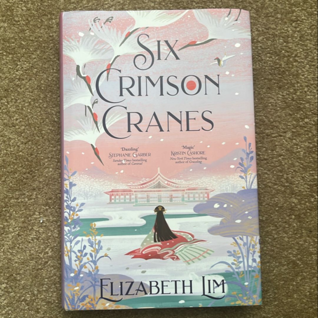 Six Crimson Cranes