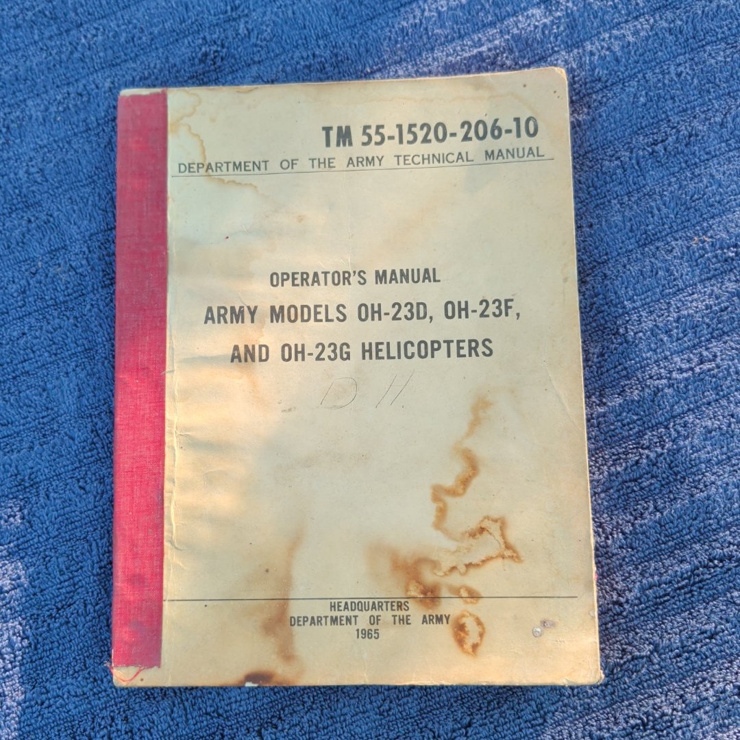 Operators manual army helicopters
