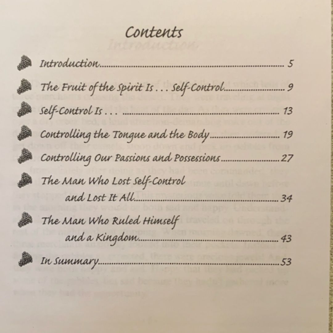 Nine Fruits of the Spirit