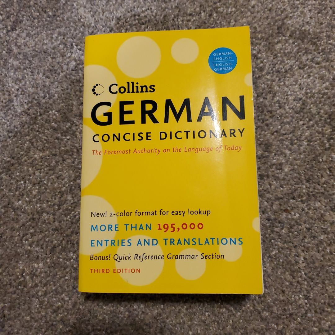 Harpercollins German Concise Dictionary