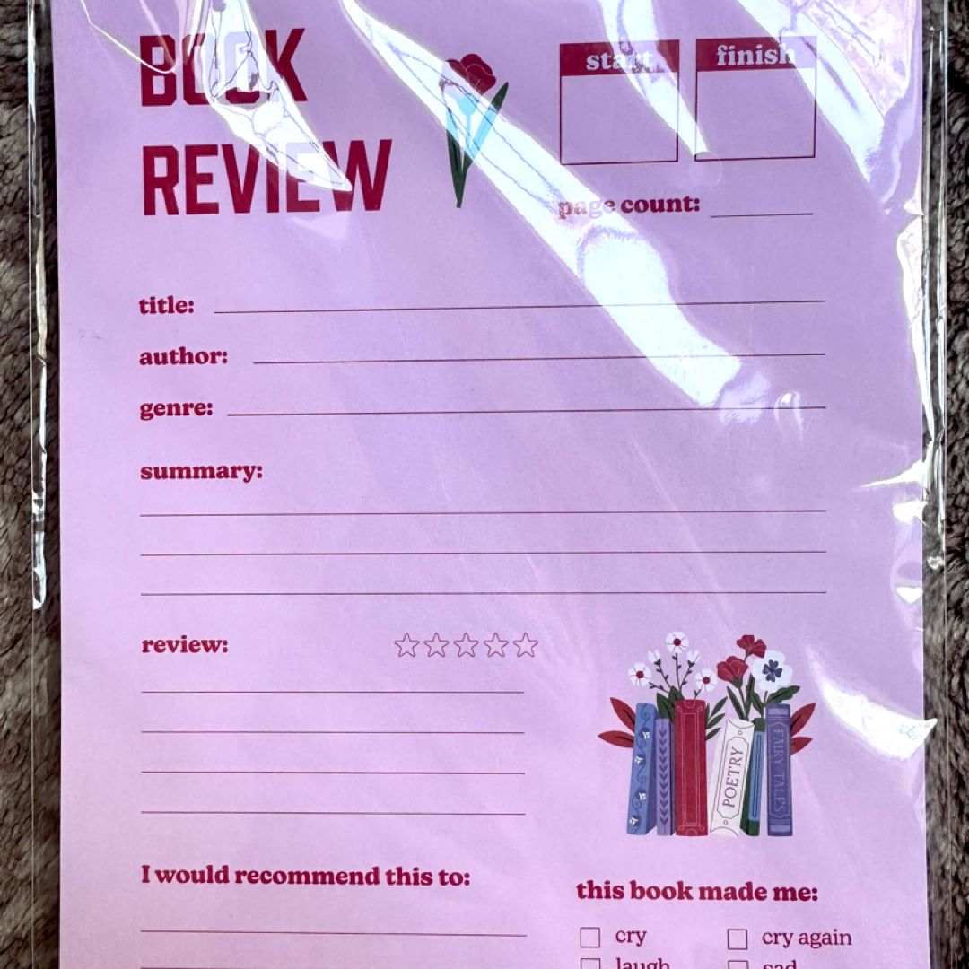 BOOK LOVERS *themed* Blind Date with a Book Box