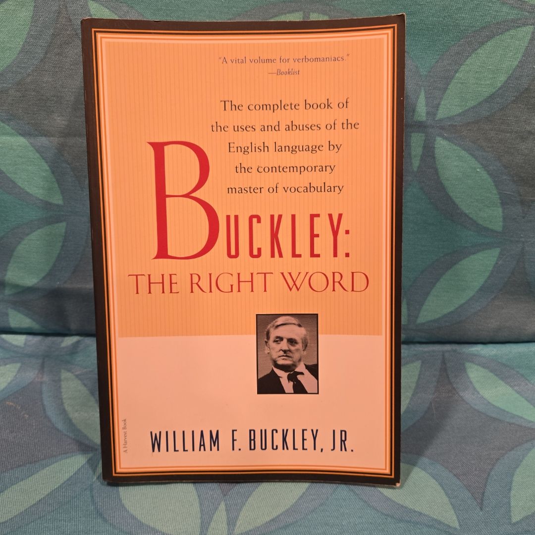 Buckley: the Right Word