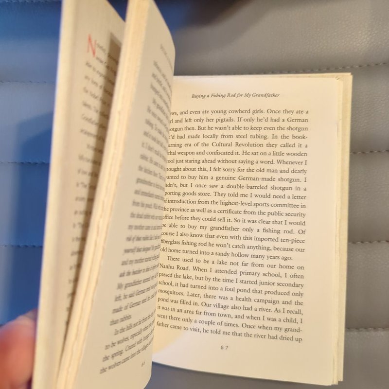 Buying a Fishing Rod for My Grandfather