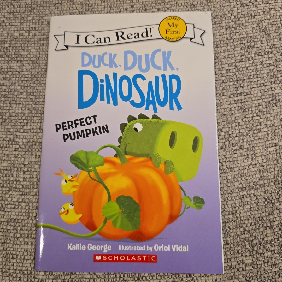 Duck, Duck, Dinosaur Perfect Pumpkin