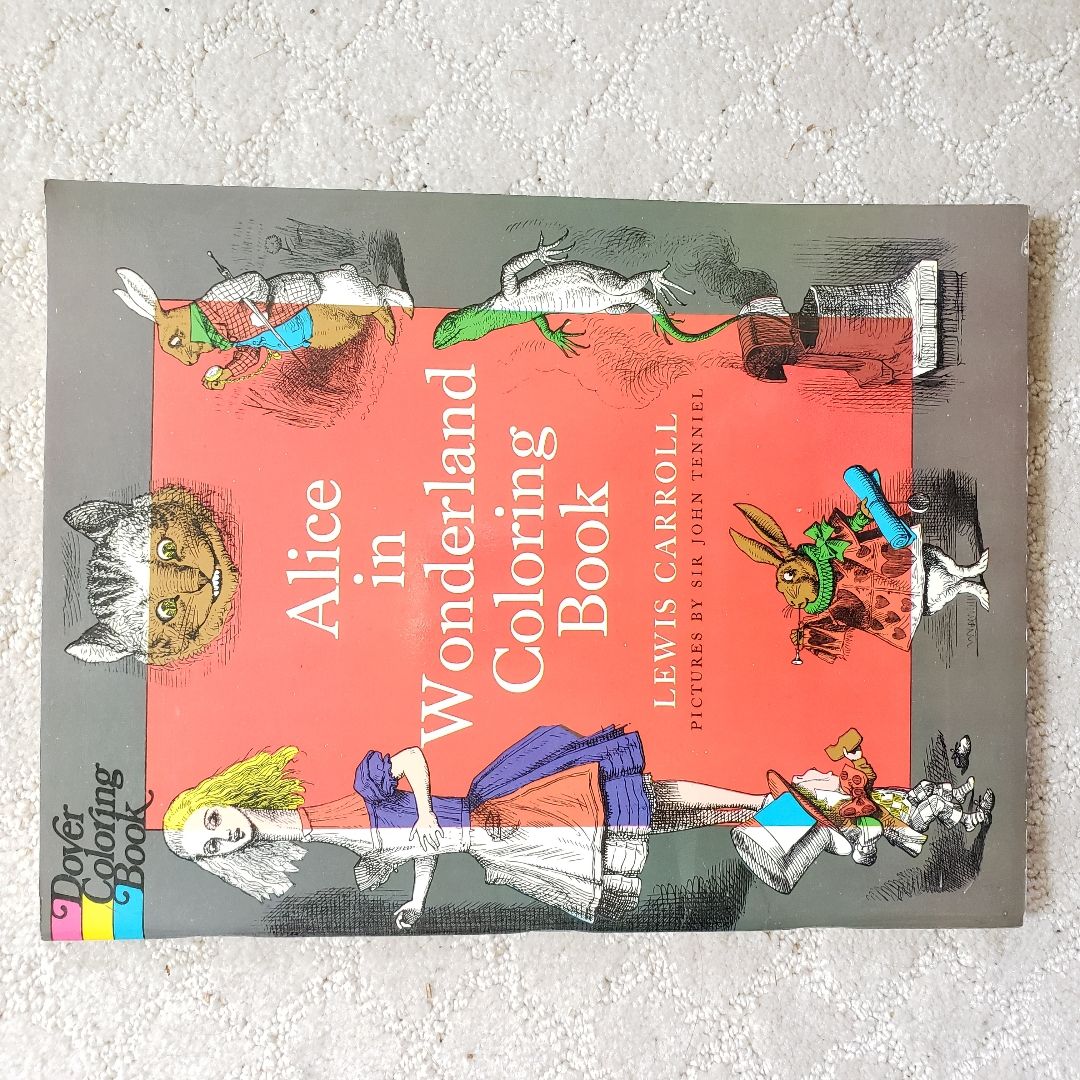 Alice in Wonderland Coloring Book